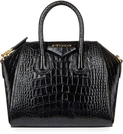 antigona baby bag givenchy|givenchy crocodile antigona.